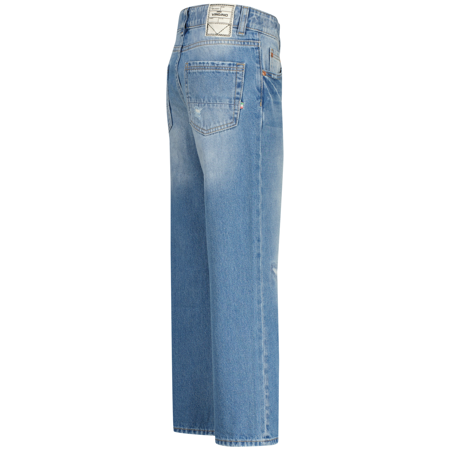 Vingino relaxed regular waist regular fit jeans light blue denim