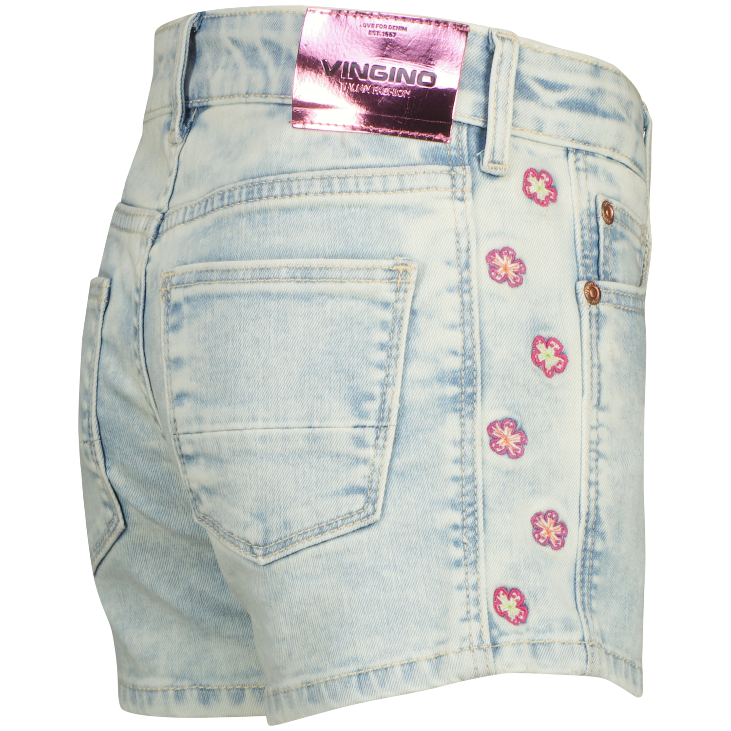 Vingino Dafina Blossom jeans korte broek