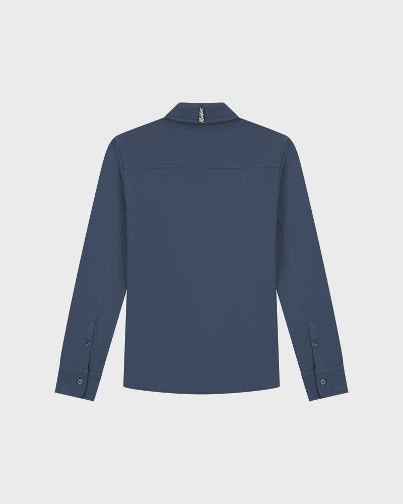 Malelions Junior Klassiek Shirt | Marine