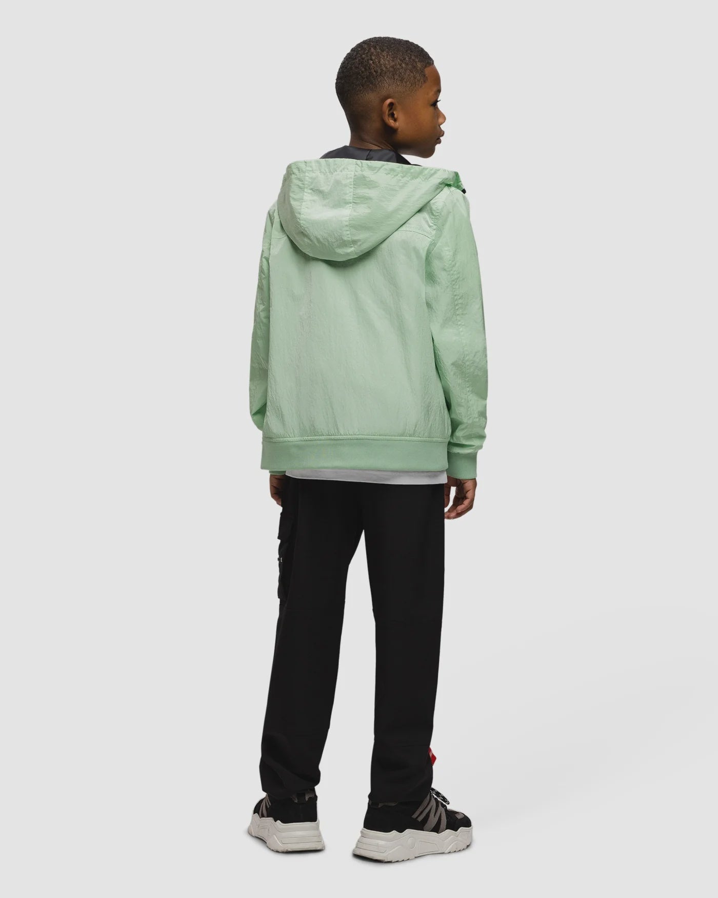 Malelions Junior Crinkle Jas | Munt