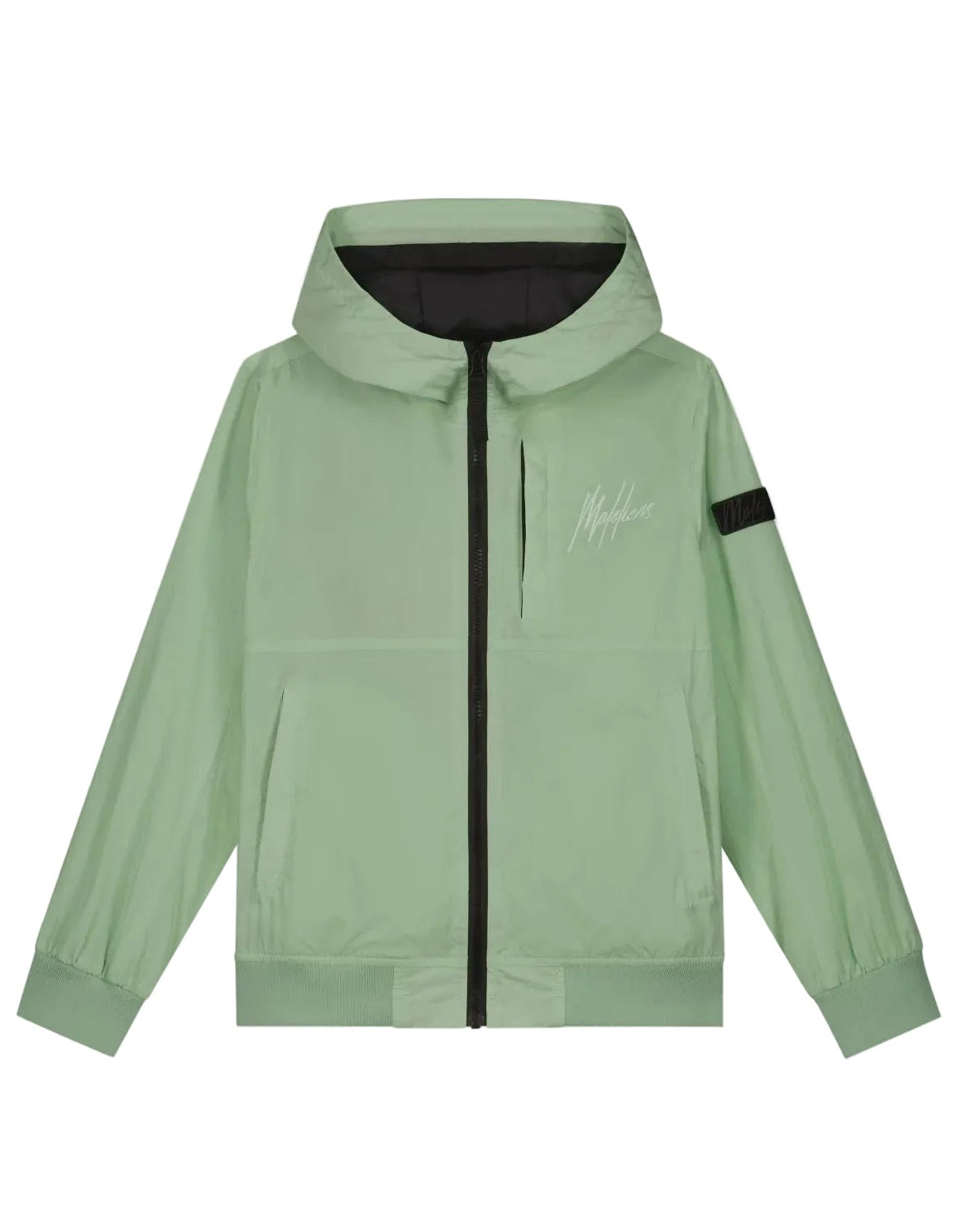 Malelions Junior Crinkle Jas | Munt