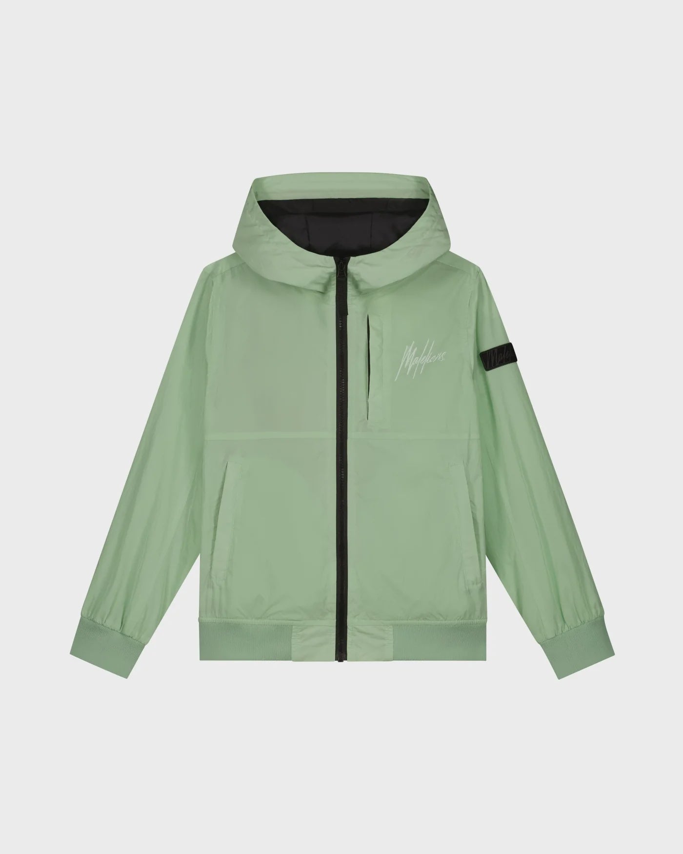 Malelions Junior Crinkle Jas | Munt