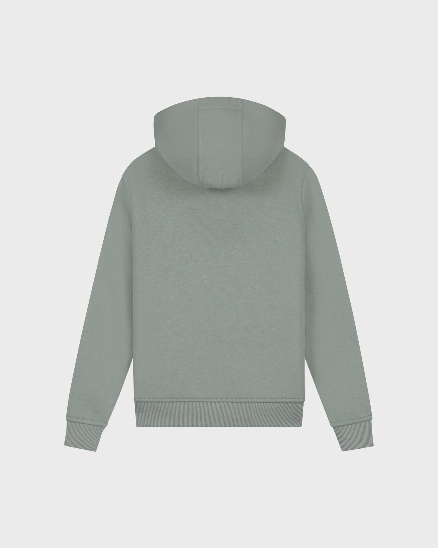 Malelions Junior gestreepte kenmerkende hoodie | Agave Groen