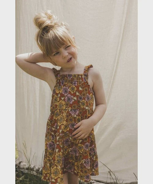 LOOXS Little Zomer jurkje Retro Vibes