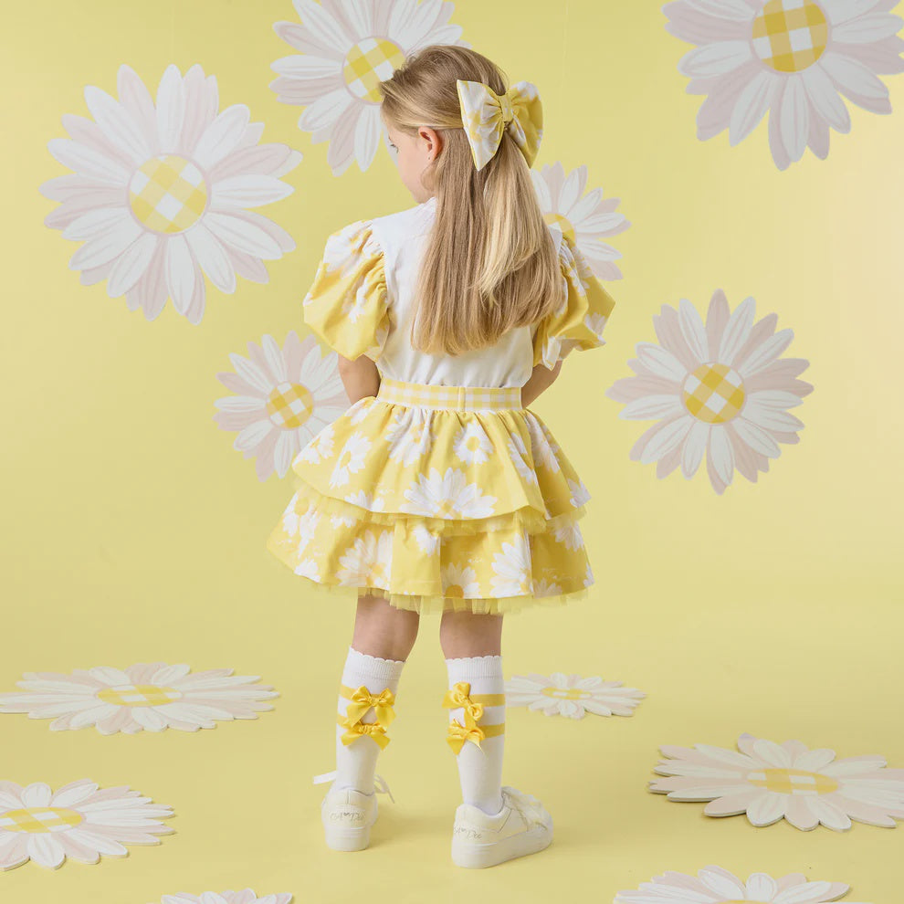 A'dee White Dallas Skirt Set