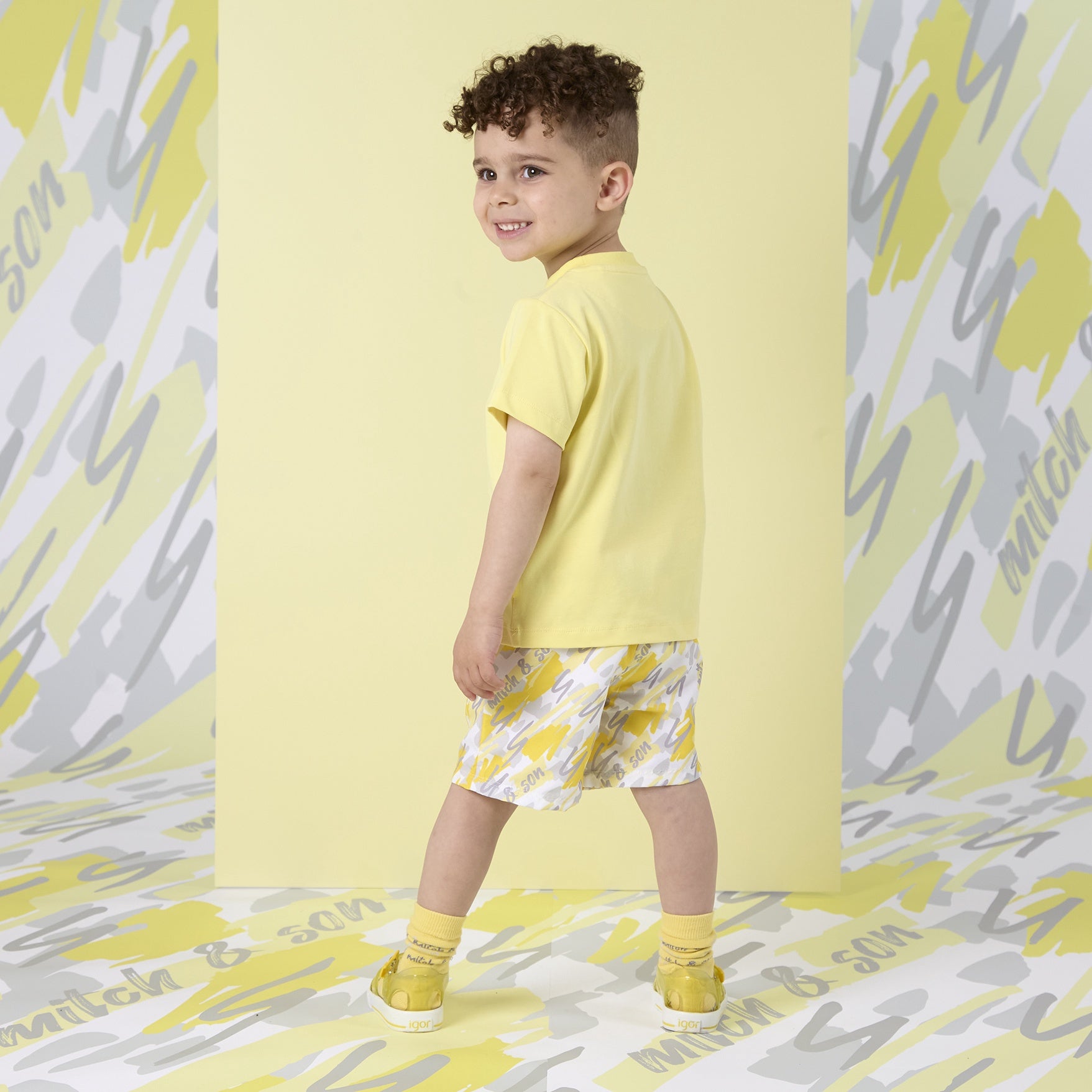 Mitch & Son zwemshort Giancarlo Bright White