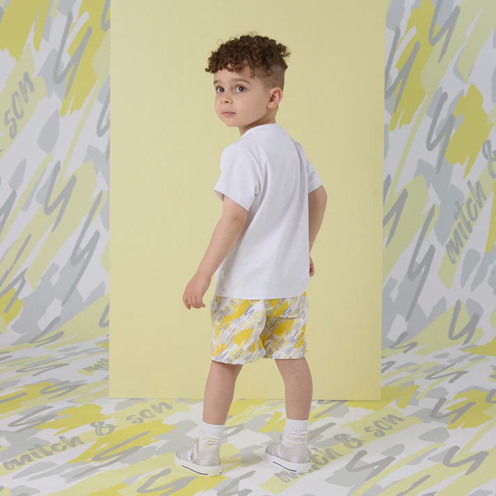 Mitch & Son White Glenn T-Shirt