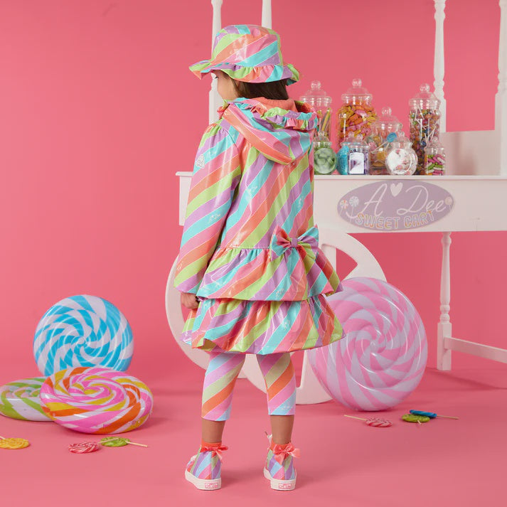 A'dee Coral Daphne Raincoat