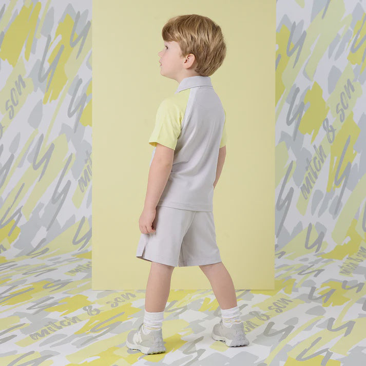 Mitch & Son Grey Gunner Shorts Set