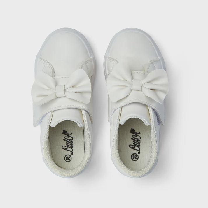 A'dee White Bowie Trainers