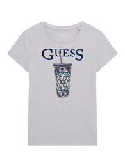 Guess t shirt blue drink