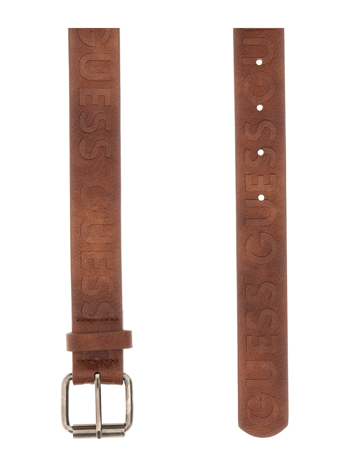 Guess riem donkerbruin