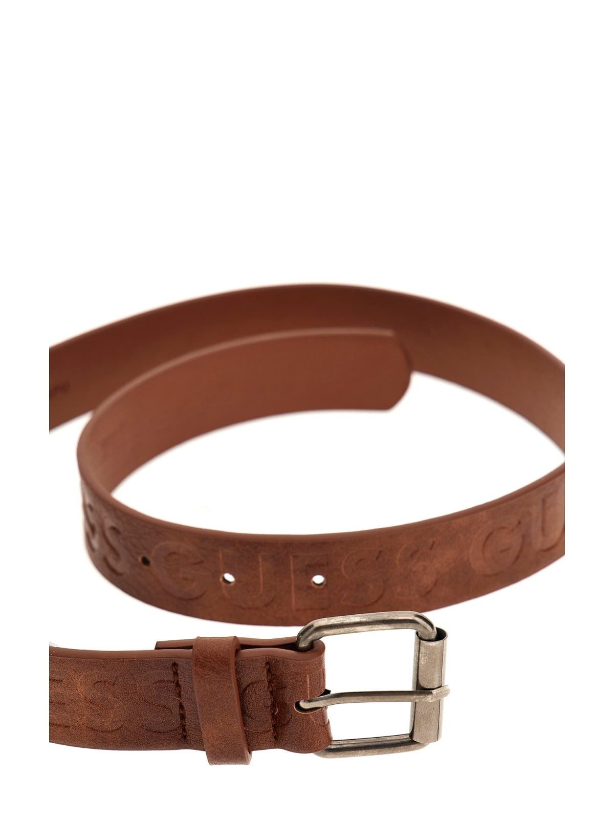 Guess riem donkerbruin