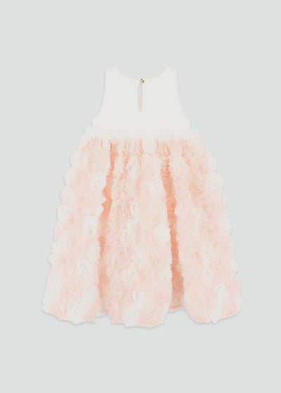 Angel's Face ReeRee 3D Roses Dress Snowdrop/Pink