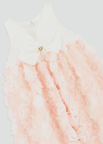 Angel's Face ReeRee 3D Roses Dress Snowdrop/Pink