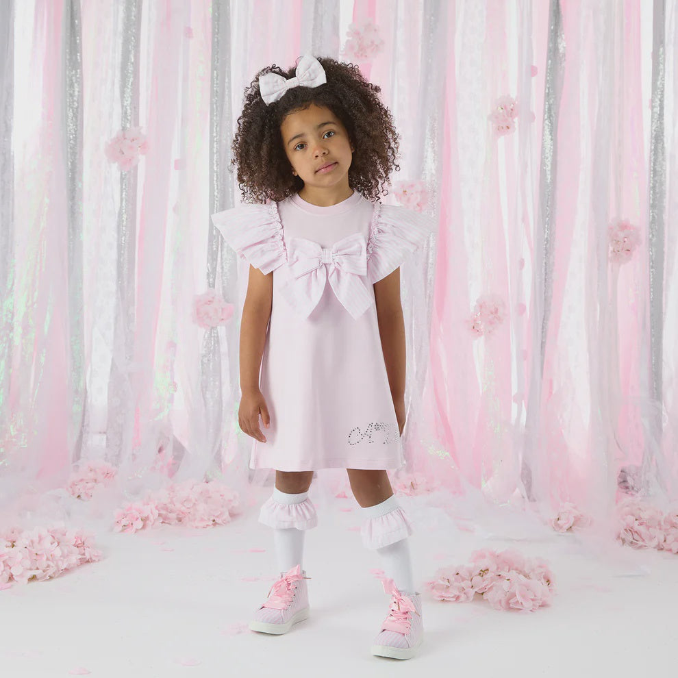 A'dee Pink Jazzy High Tops