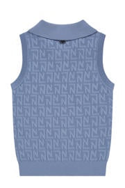 Nik & Nik   mouwloze top blauw