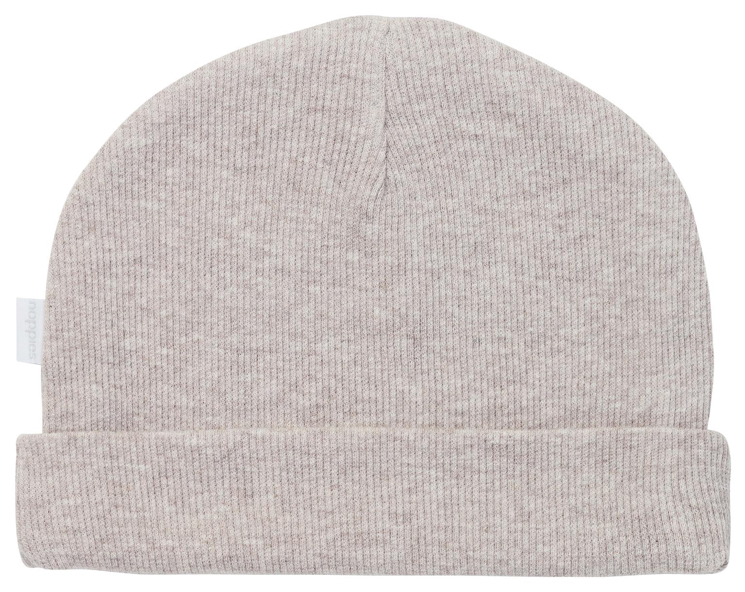 Noppies muts nevel taupe melange