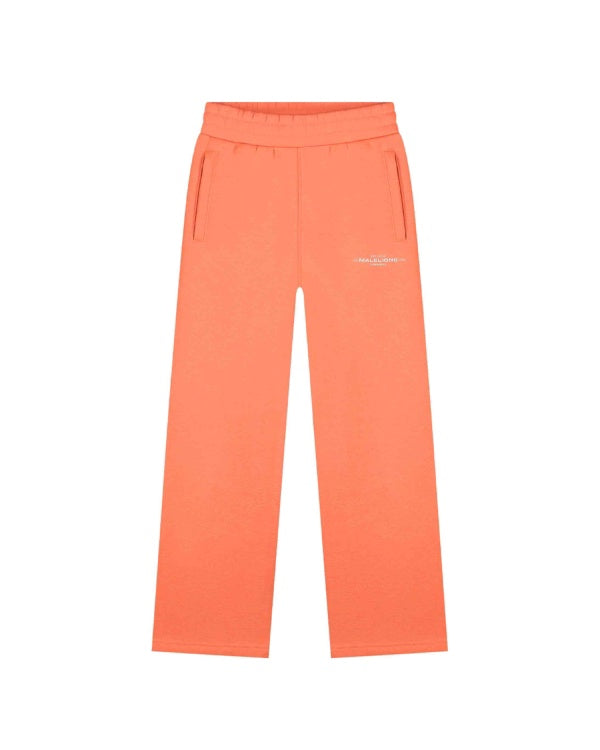 Malelions Junior Girls Straight Leg Sweatpants coral