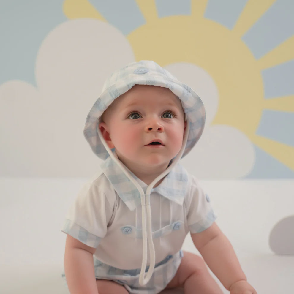 Mitch & Son Blue Edwin Bucket Hat