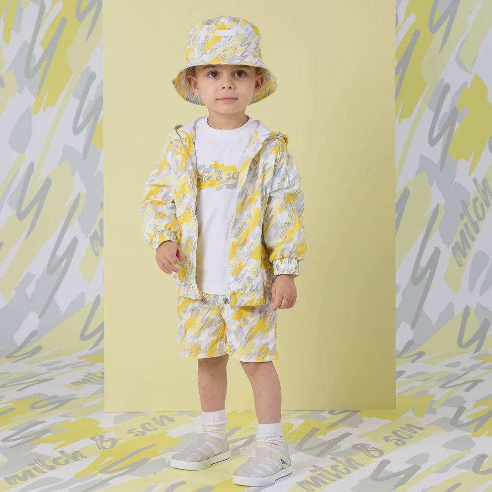 Mitch & Son White Gee Bucket Hat