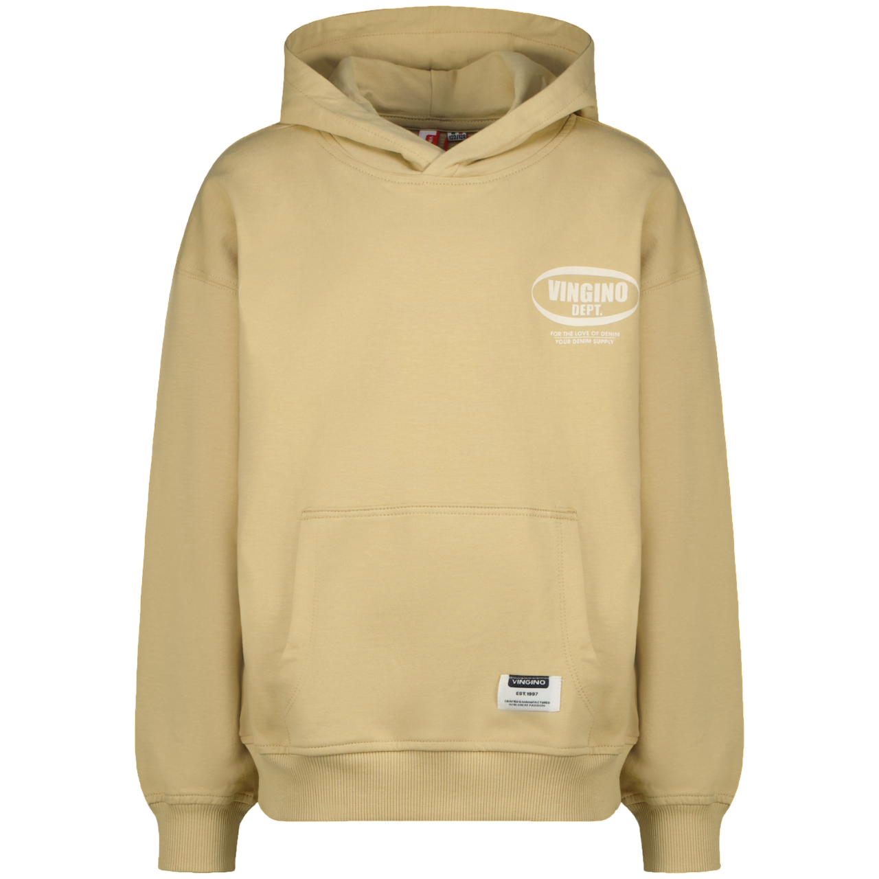 Vingino Basic-hoody Cream Sand