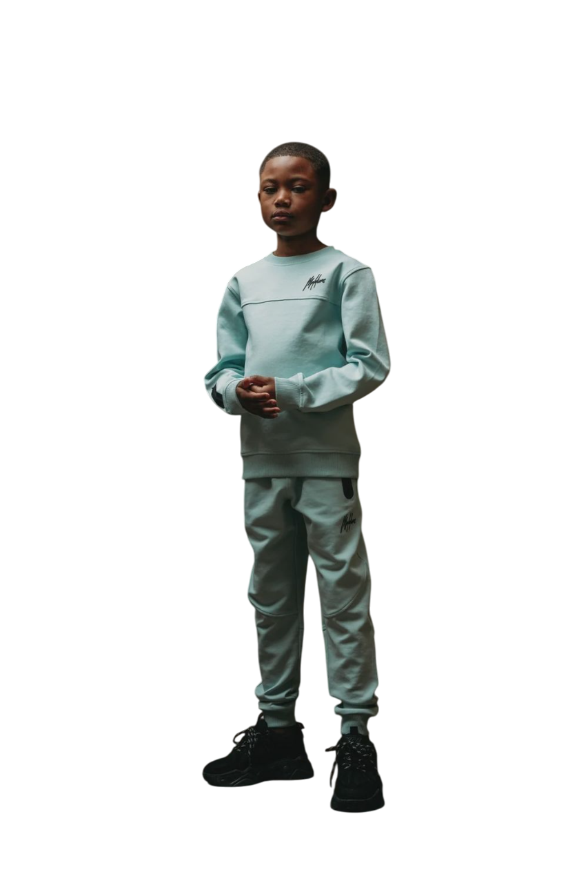 Malelions Junior Counter Trackpants  Sky Blue