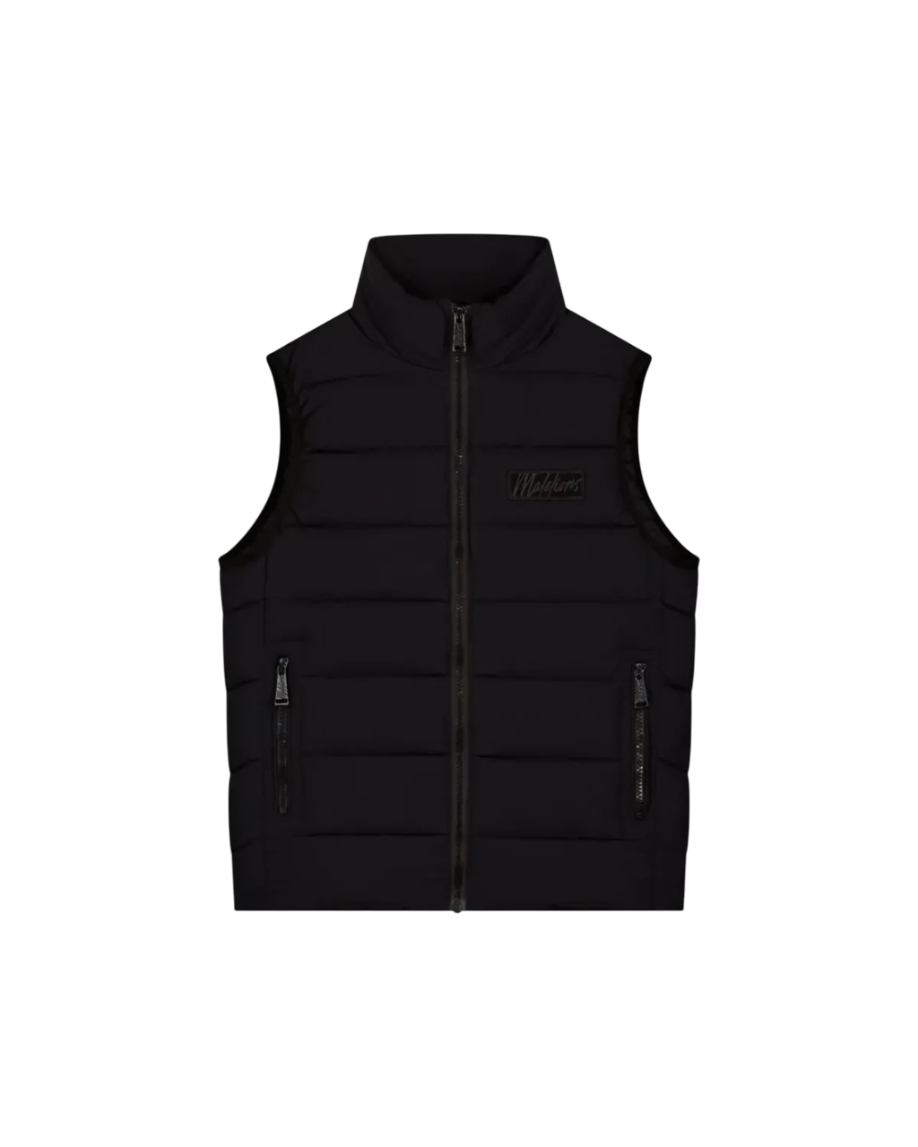 Malelions Junior Nylon Padded Vest Black