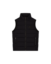 Malelions Junior Nylon Padded Vest Black