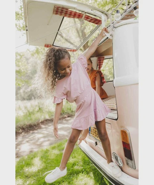 LOOXS Little Zomerjurk slubjersey Pink