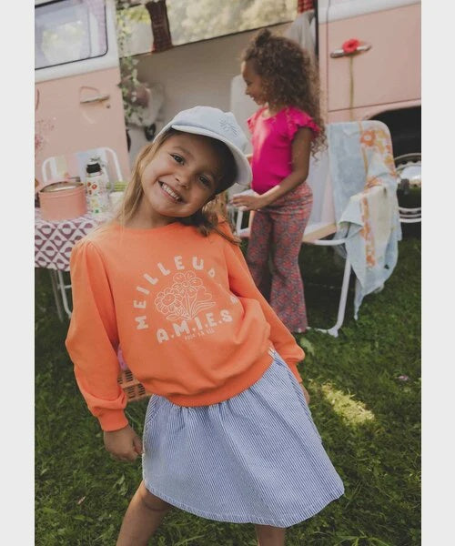 LOOXS Little Sweater Tangerine