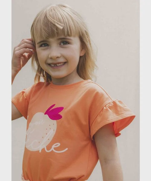 LOOXS Little T-shirt Tangerine