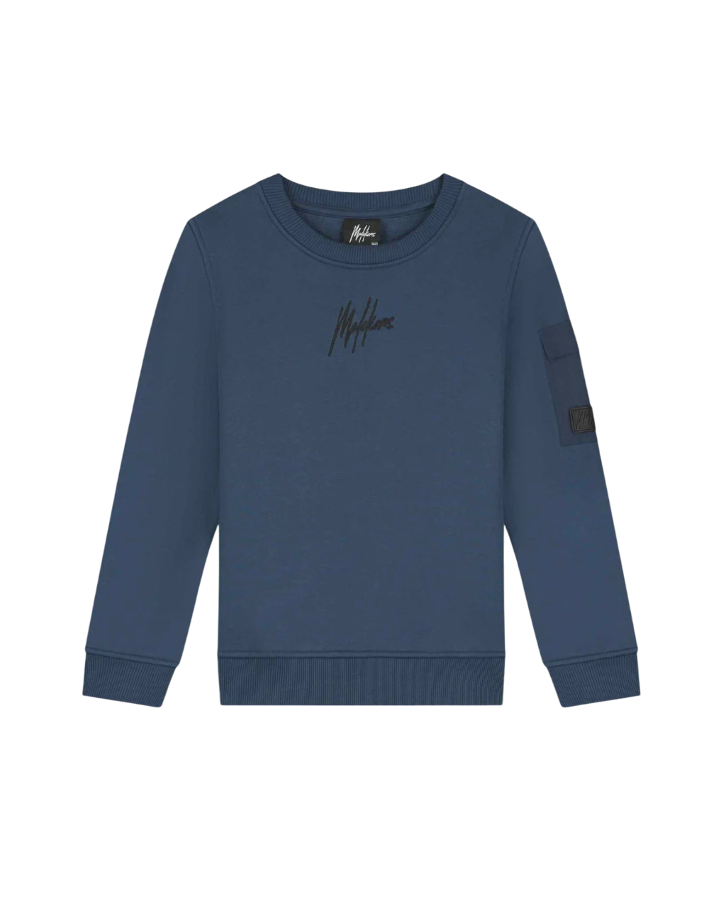 Malelions Junior Nylon Pocket Sweater | Navy