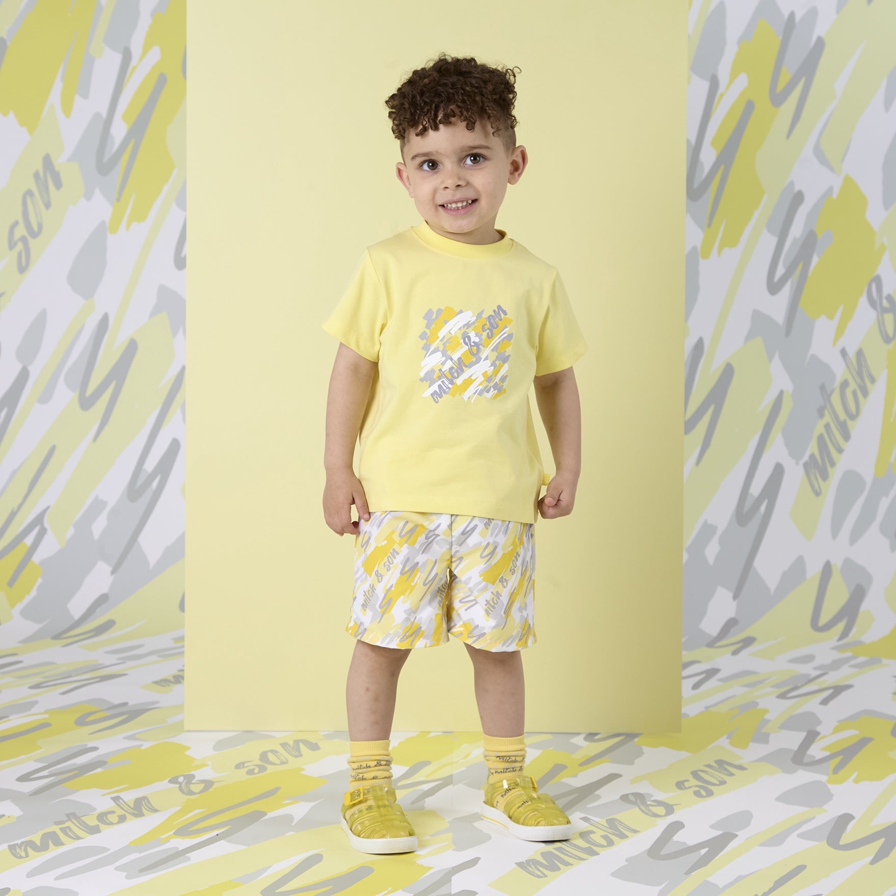Mitch & Son zwemshort Giancarlo Bright White