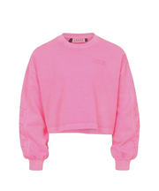 LOOXS 10sixteen Cropped sweater Neon Pink