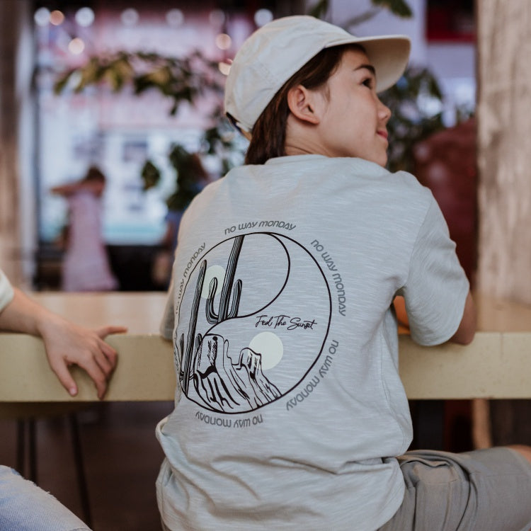 No Way MondayT-shirt ss loose fit dropped shoulder