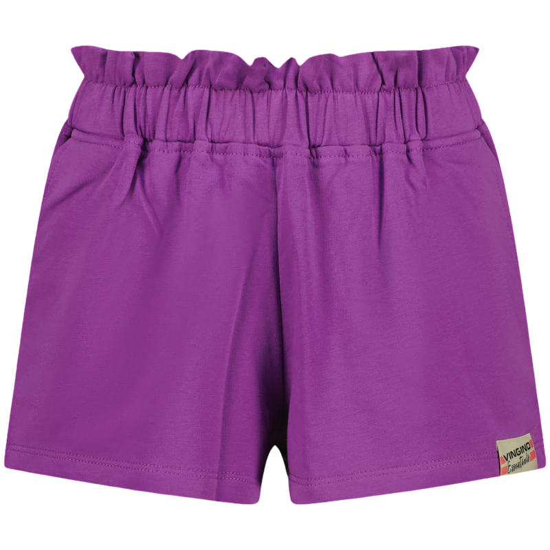 Vingino Basic-Short Ruffle paars