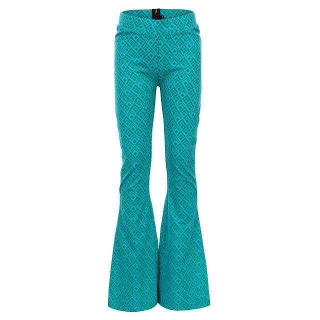 LOOXS 10sixteen Flared broekje Groen Azteken
