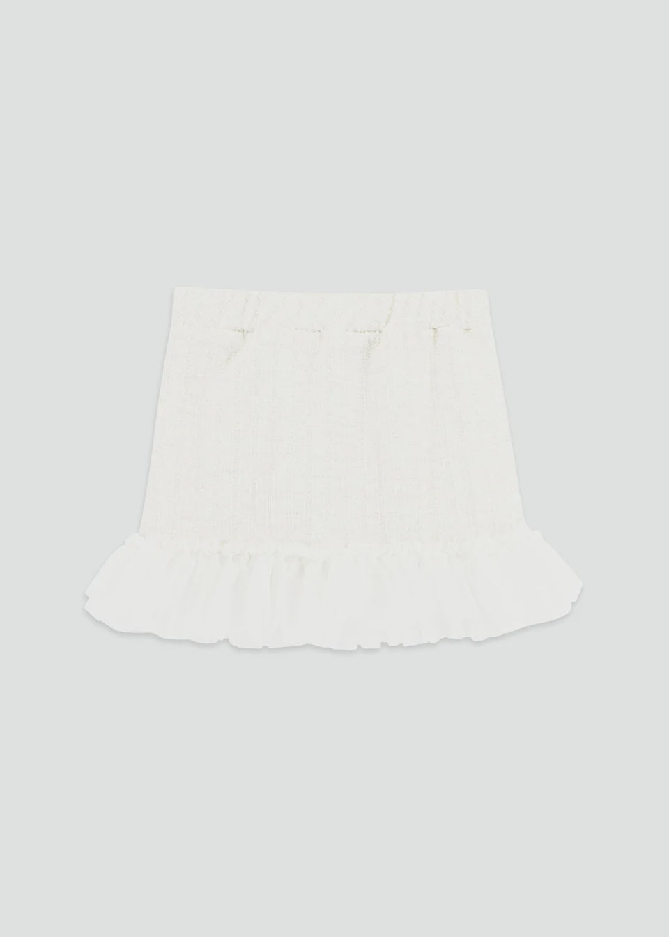 Angel’s Face  Marylouise Tweed Skirt Snowdrop