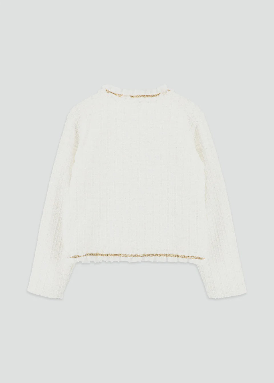 Angel’s Face Mary Tweed Jacket Snowdrop