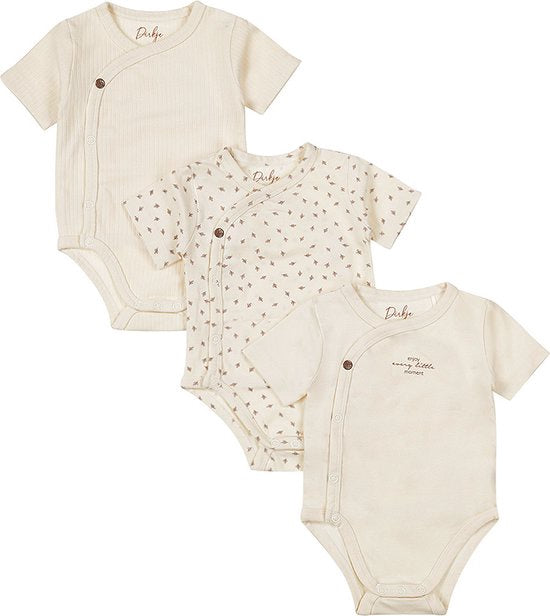Dirkje NOOS UNI Unisex Rompertje 3 PACK