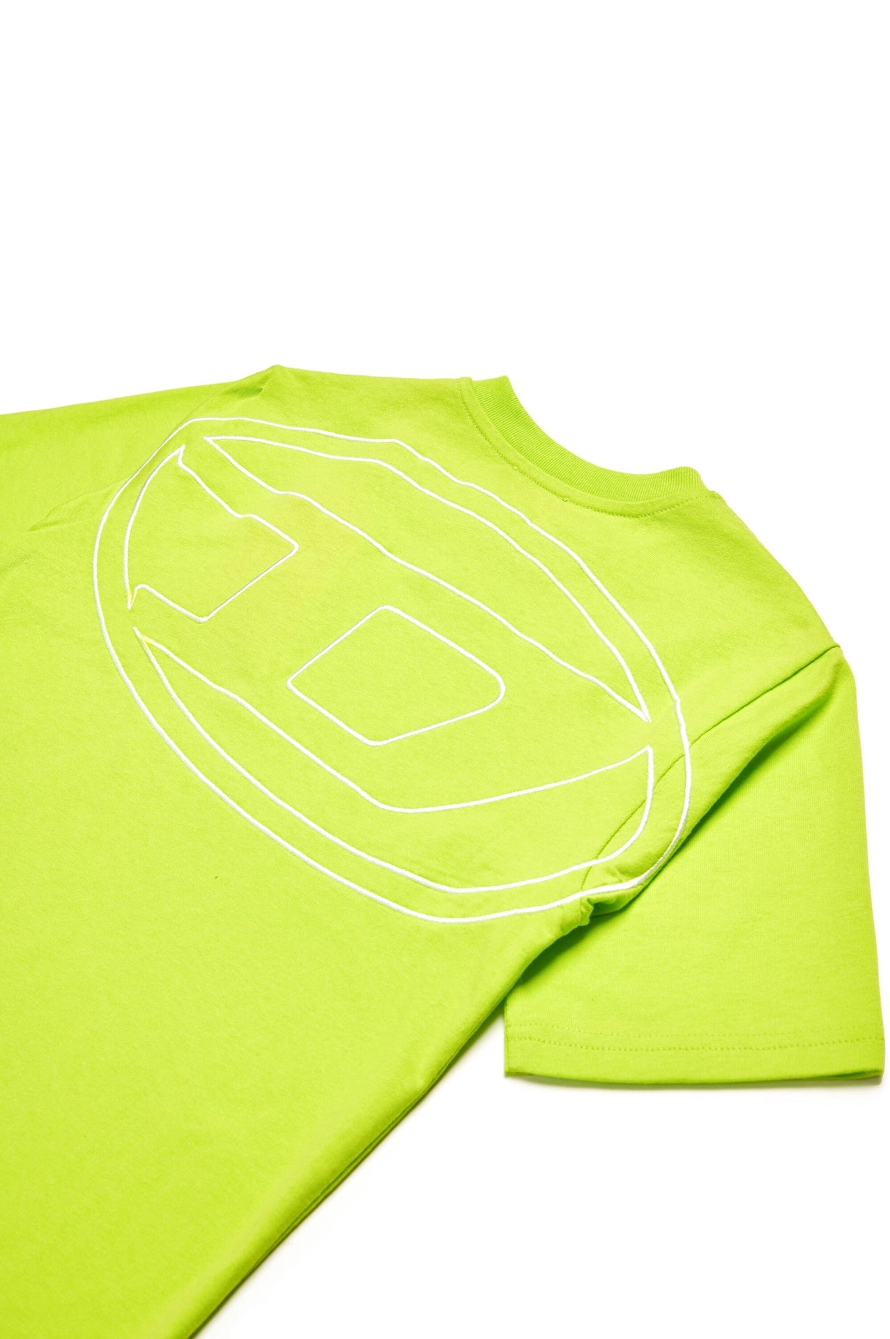 Diesel T-shirt with mega Oval D embroidery