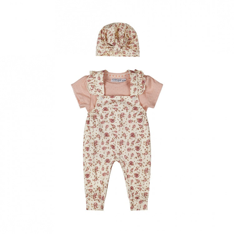 Dirkje 2 pce babysuit ss + hat