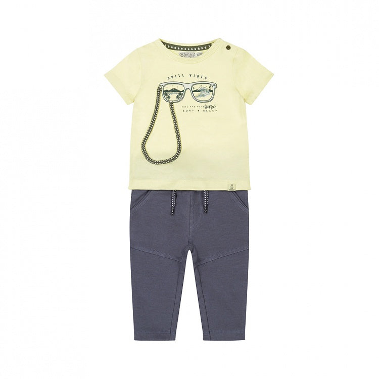 Dirkje 2 pce babysuit ss