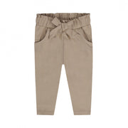 Dirkje meisjes joggingbroek bruin strikje