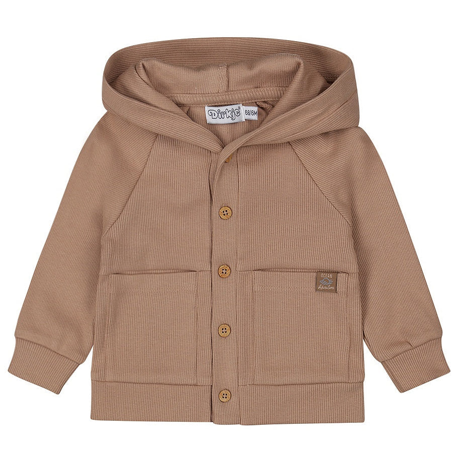Dirkje Cardigan with hood