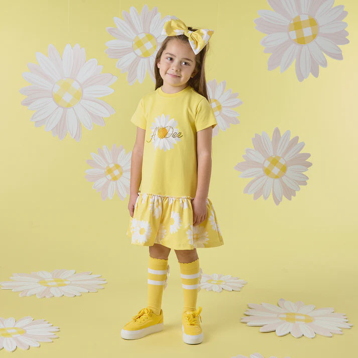 A'dee Yellow Dove Dress