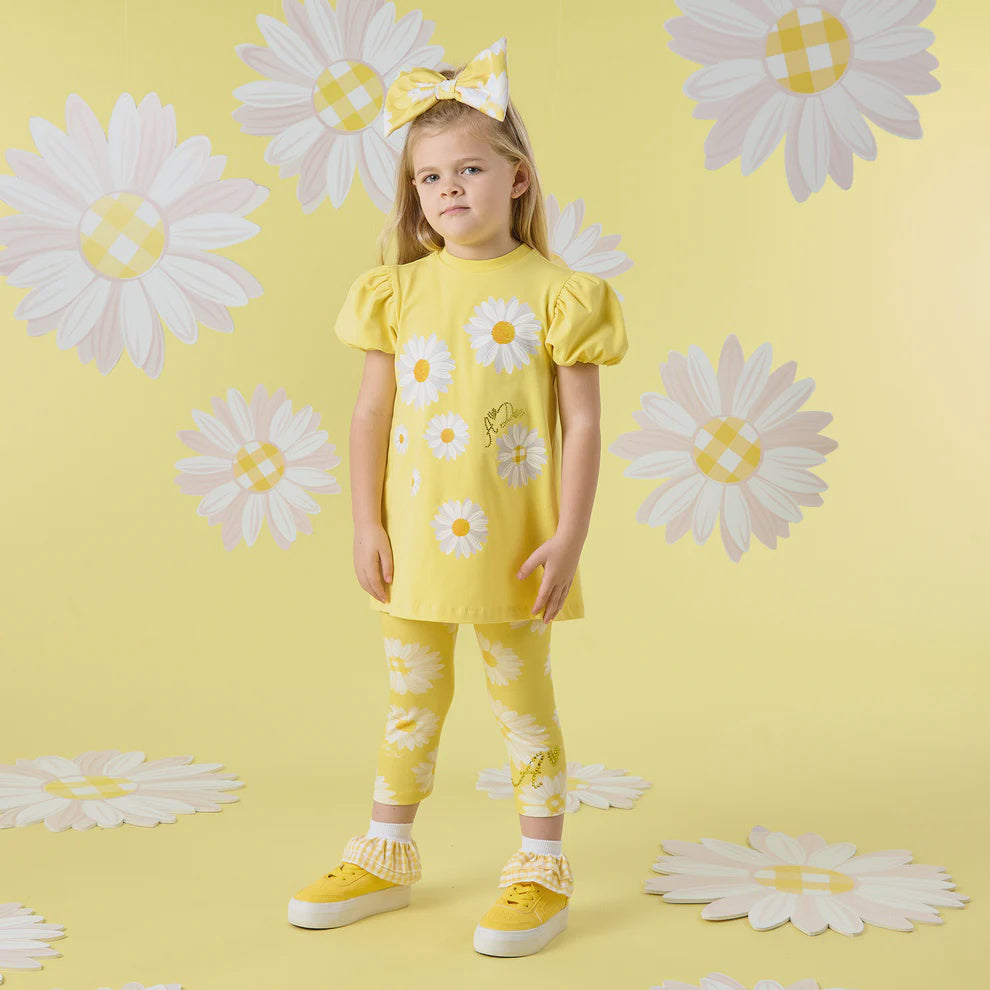 A'dee Yellow Delilah Legging Set