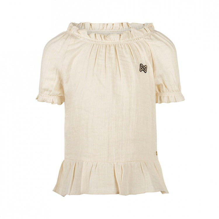 Koko Noko Meisjes T-shirt - Off white