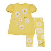 A'dee Yellow Delilah Legging Set